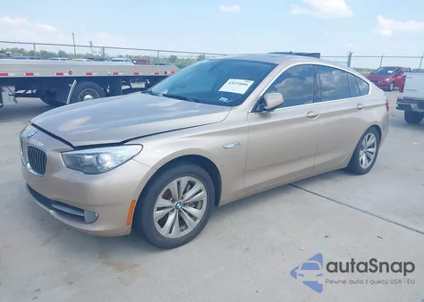 2010 BMW 535I Gran Turismo from USA, damaged, VIN WBASN2C55AC200253